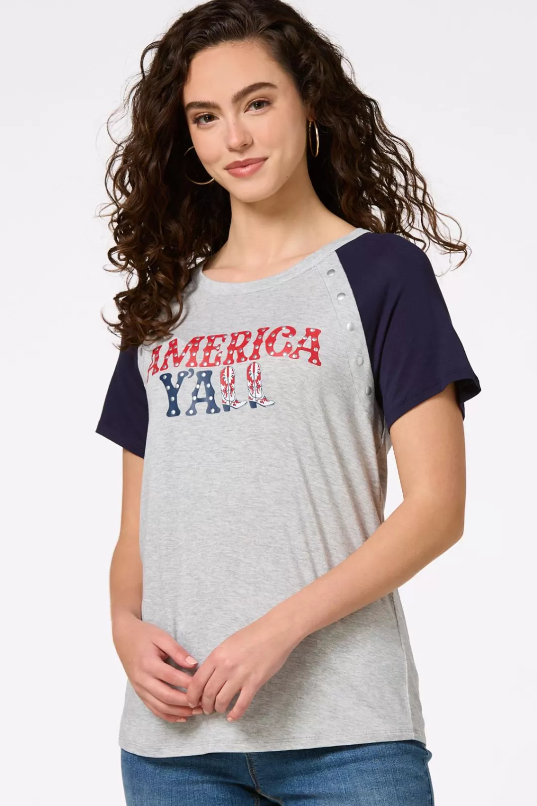 Cato Tops | America Y ` All Tee