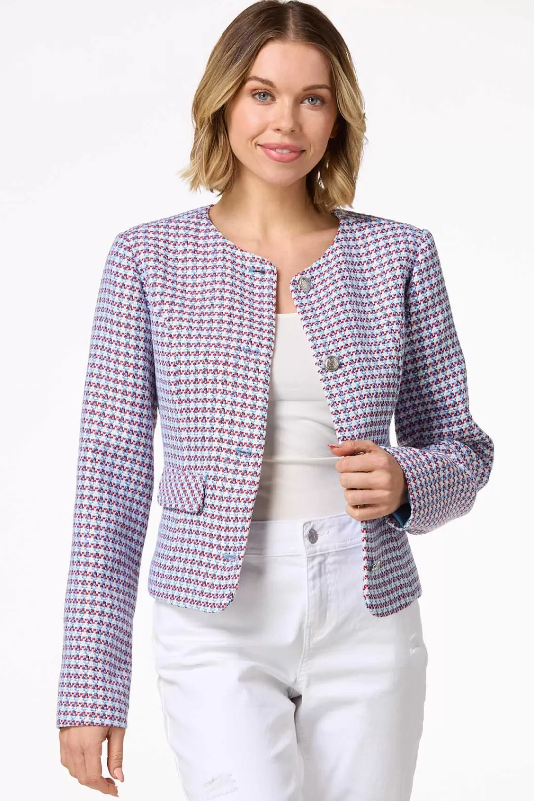 Cato Suiting | Jackets & Vests | Americana Boucle Blazer