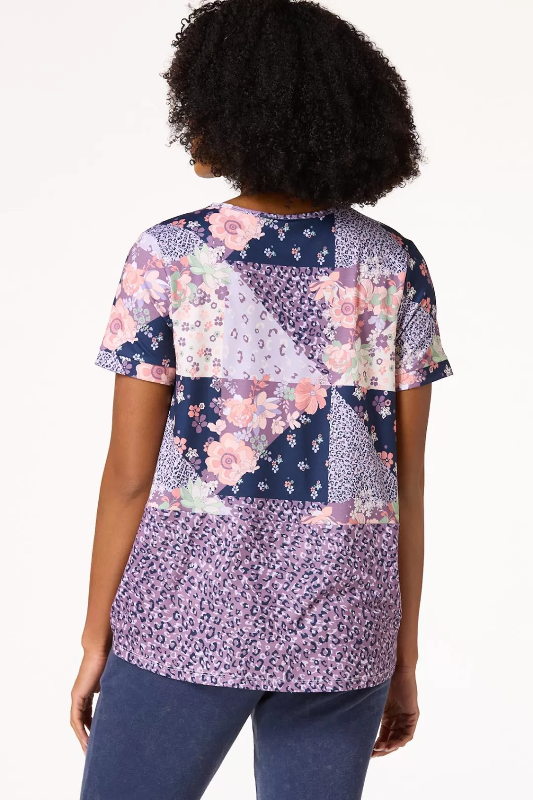 Cato Athleisure | Tops | Animal Floral Top