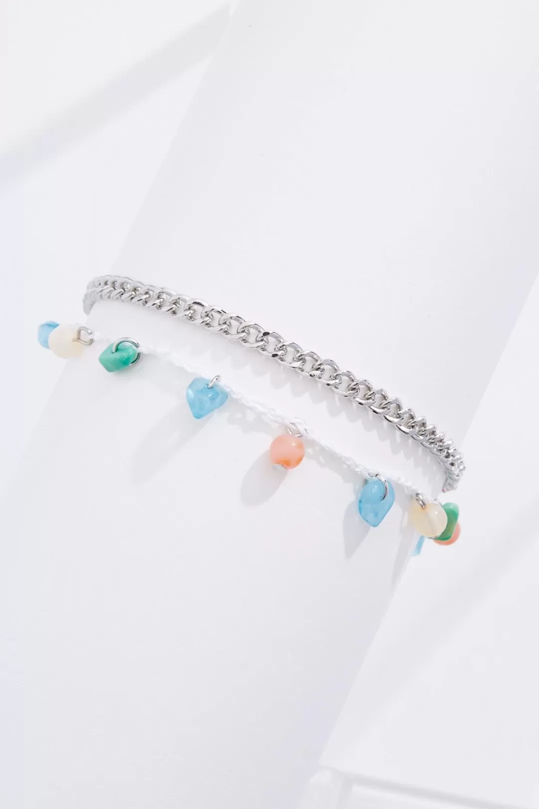 Cato Anklets | Beaded Charms Anklet