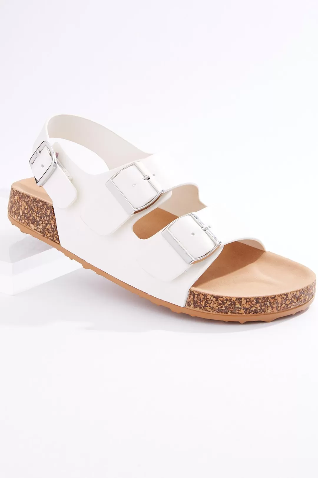 Cato Sandals | Flats | Buckle Band Slingback Sandals