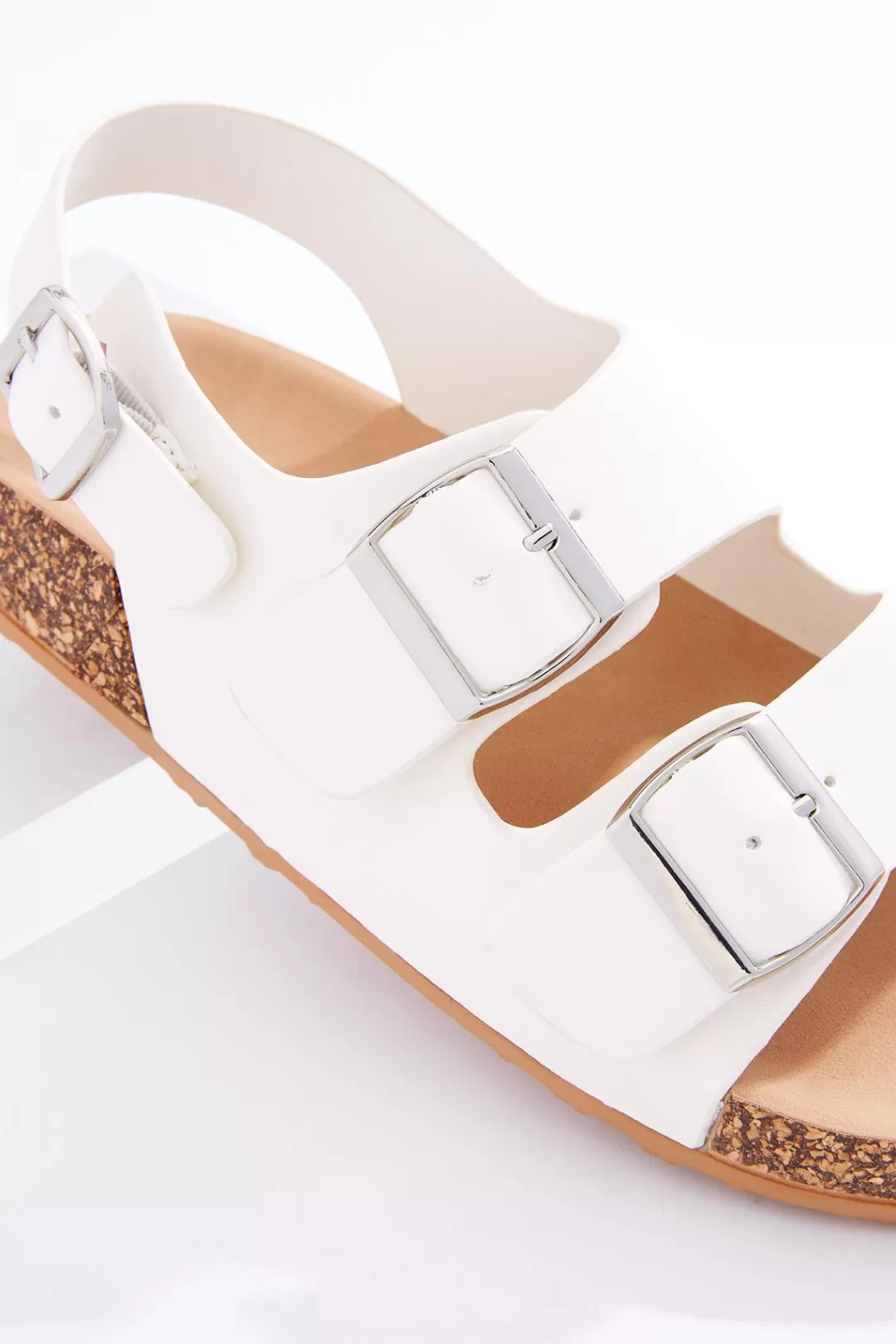 Cato Sandals | Flats | Buckle Band Slingback Sandals