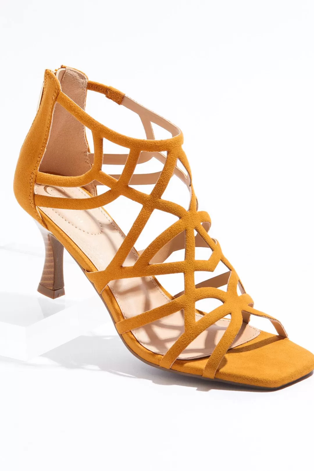 Cato Heels | Caged Dress Heels