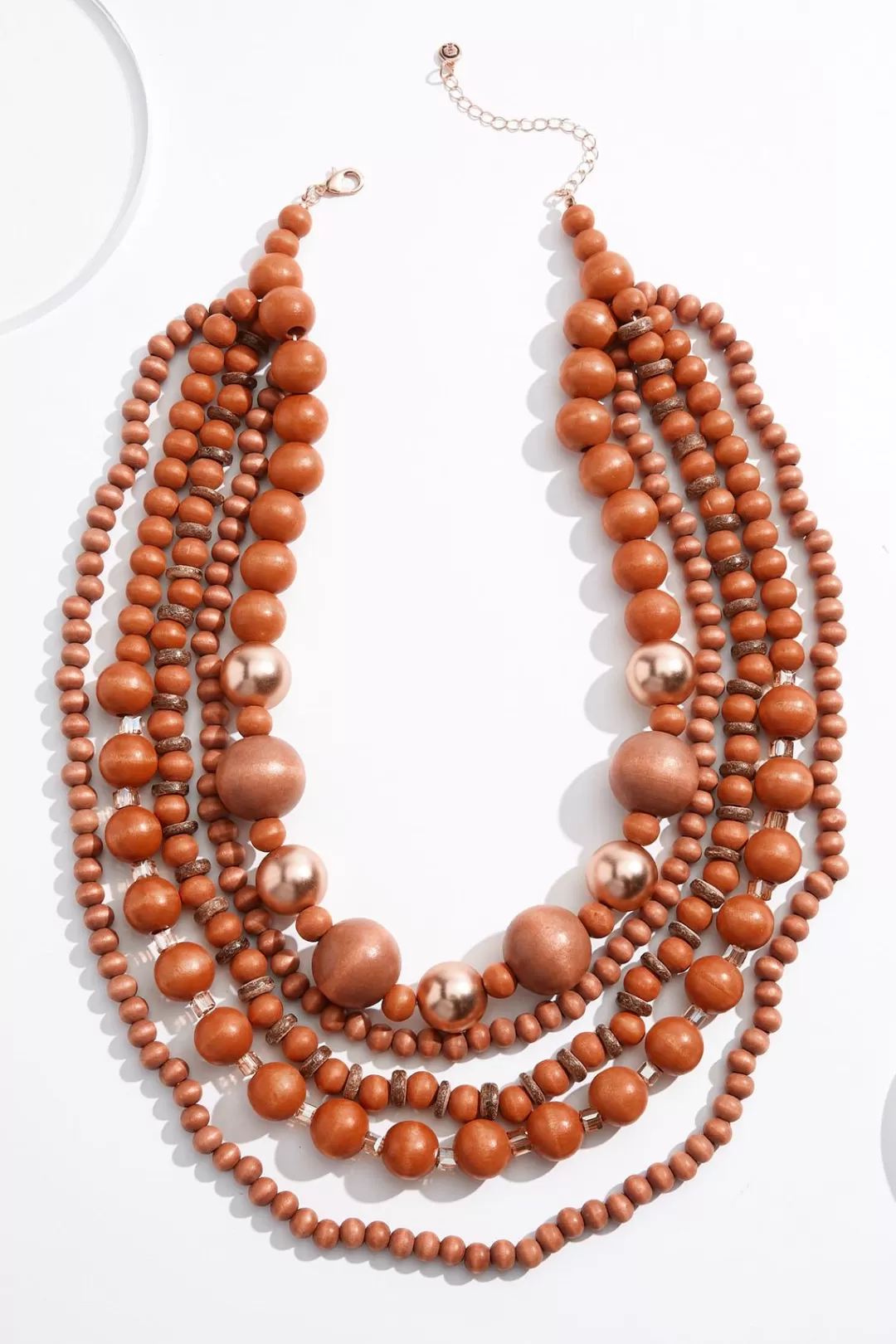 Cato Necklaces | Chunky Wood Ball Necklace