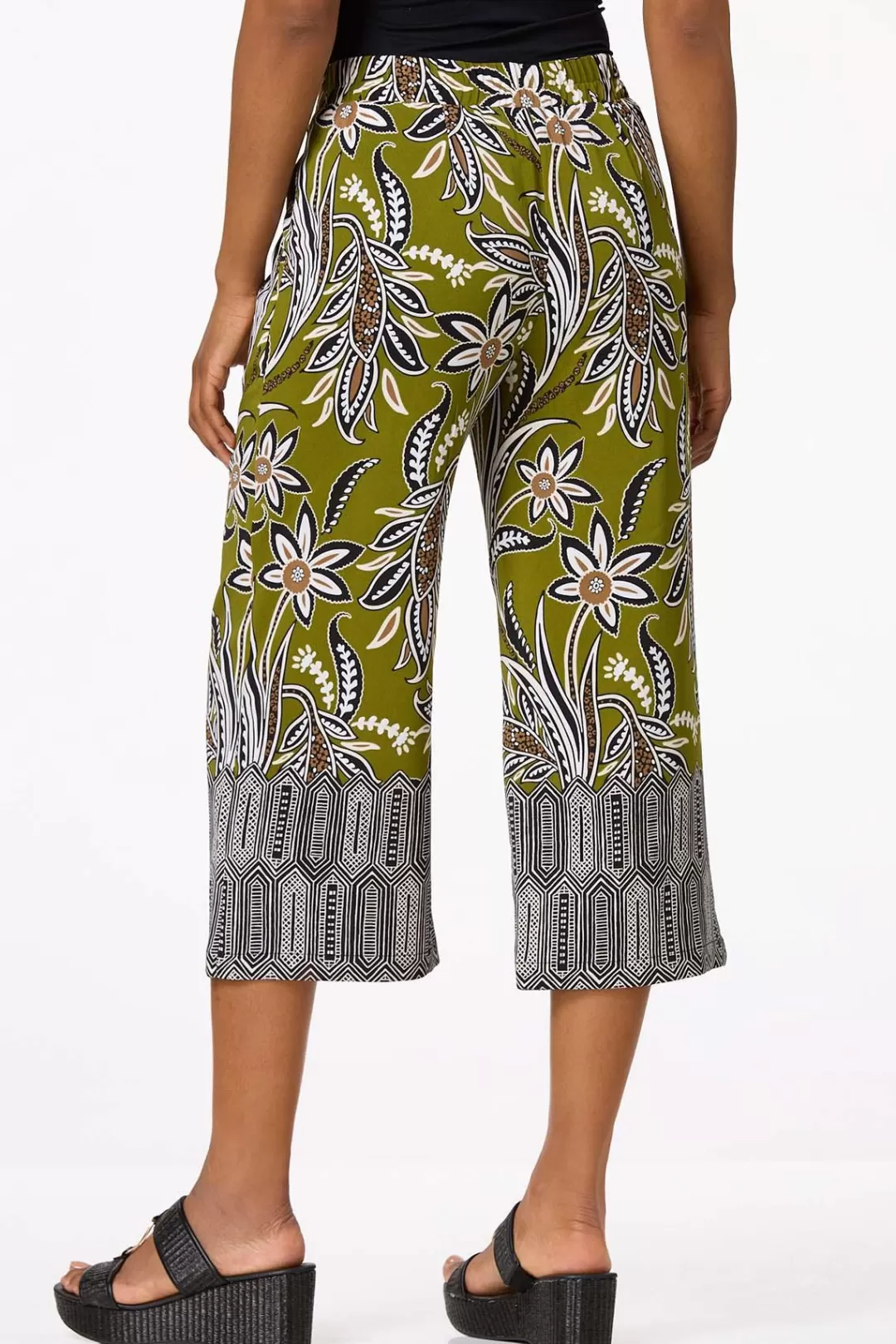 Cato Pants | Cropped Floral Adventure Pants