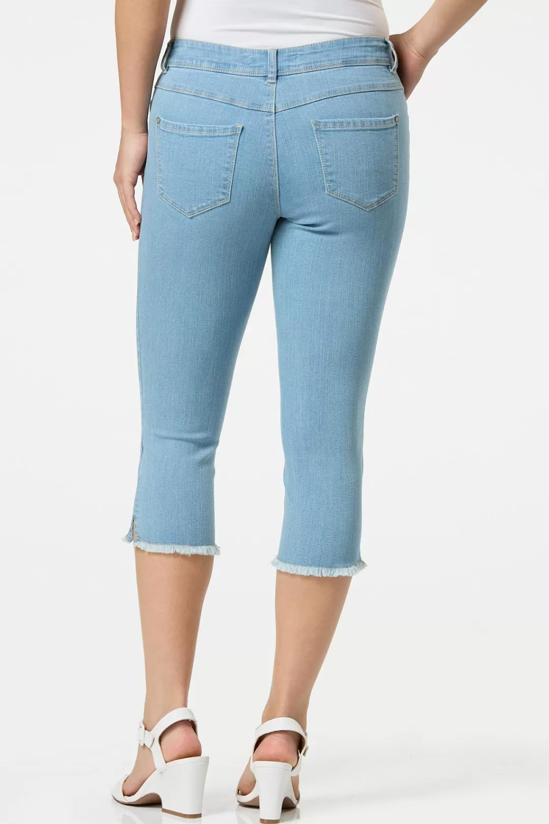 Cato Jeans | Cropped Light Wash Skinny Jeans