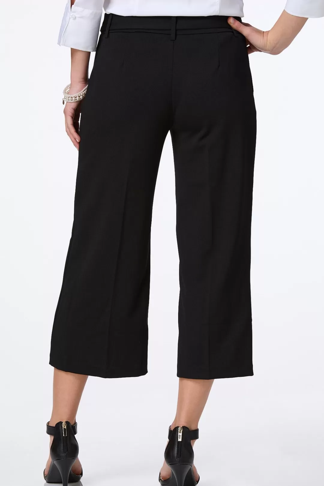 Cato Pants | Cropped Wide Leg Trouser Pants