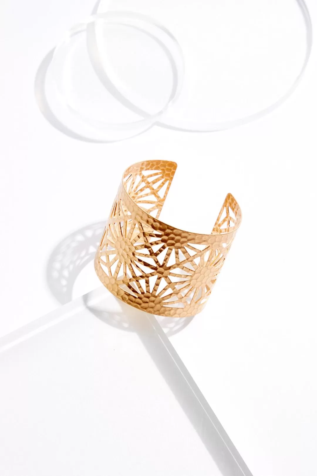 Cato Bracelets | Cutout Pattern Cuff Bracelet