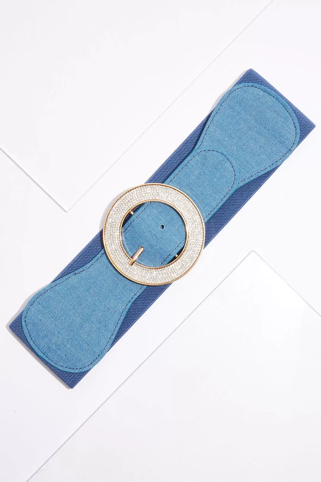 Cato Belts | Embellished Circle Stretch Belt