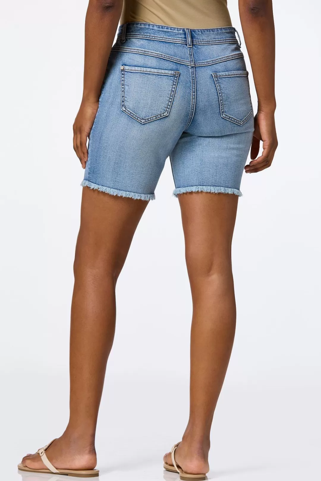 Cato Shorts | Jeans | Distressed High Rise Denim Shorts