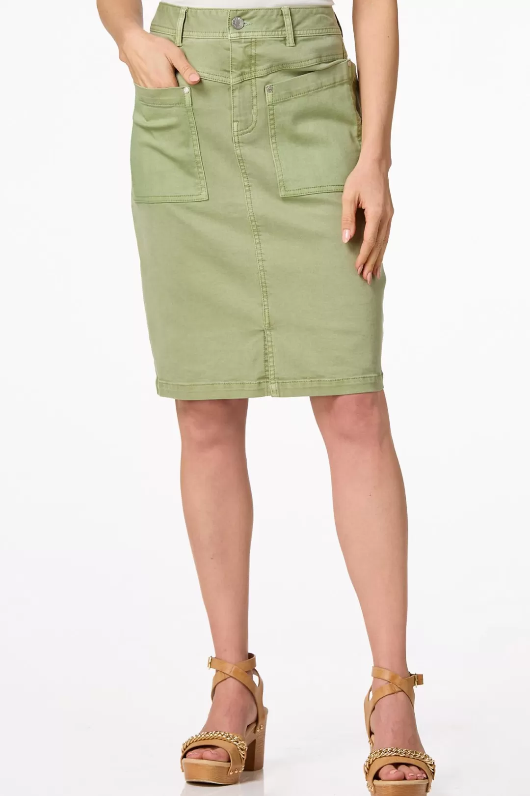 Cato Skirts | Jeans | Double Pocket Denim Skirt