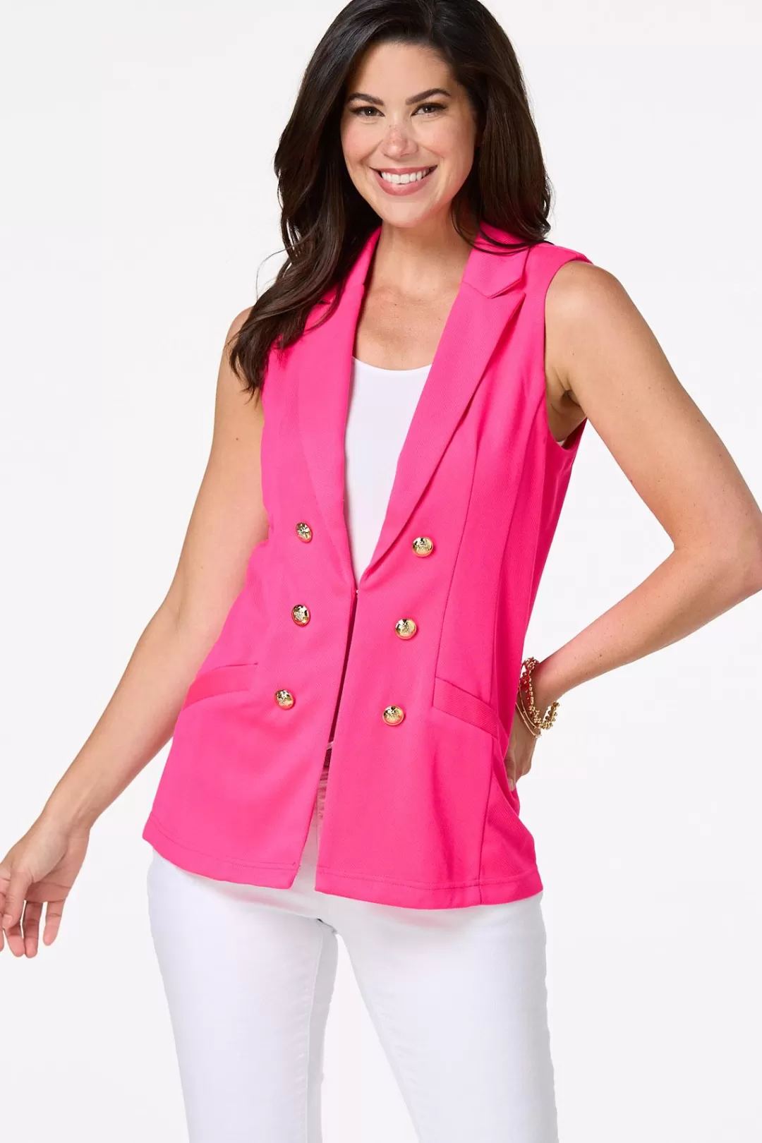 Cato Suiting | Jackets & Vests | Dressy Pink Vest