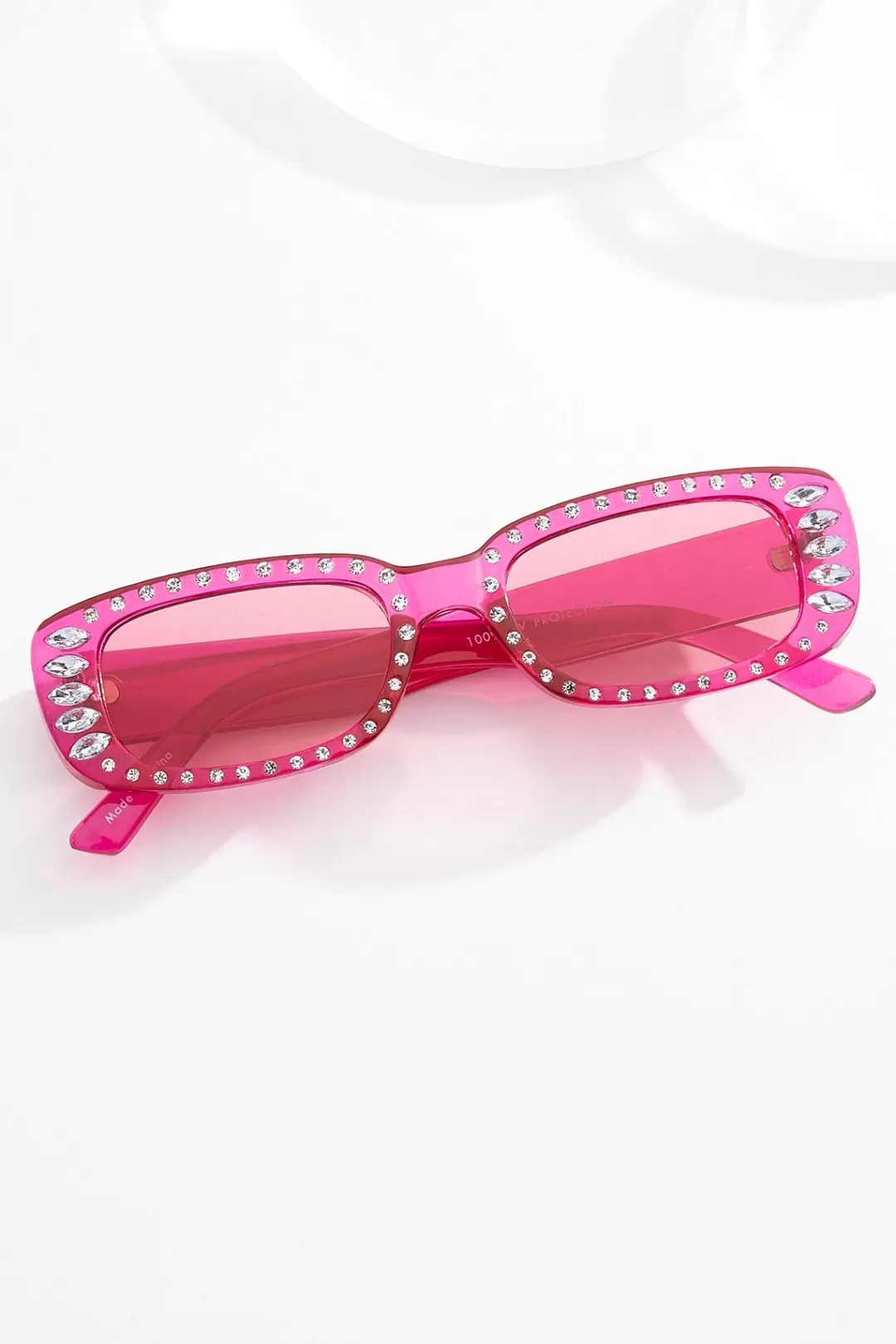 Cato Sunglasses | Embellished Oval Sunglasses