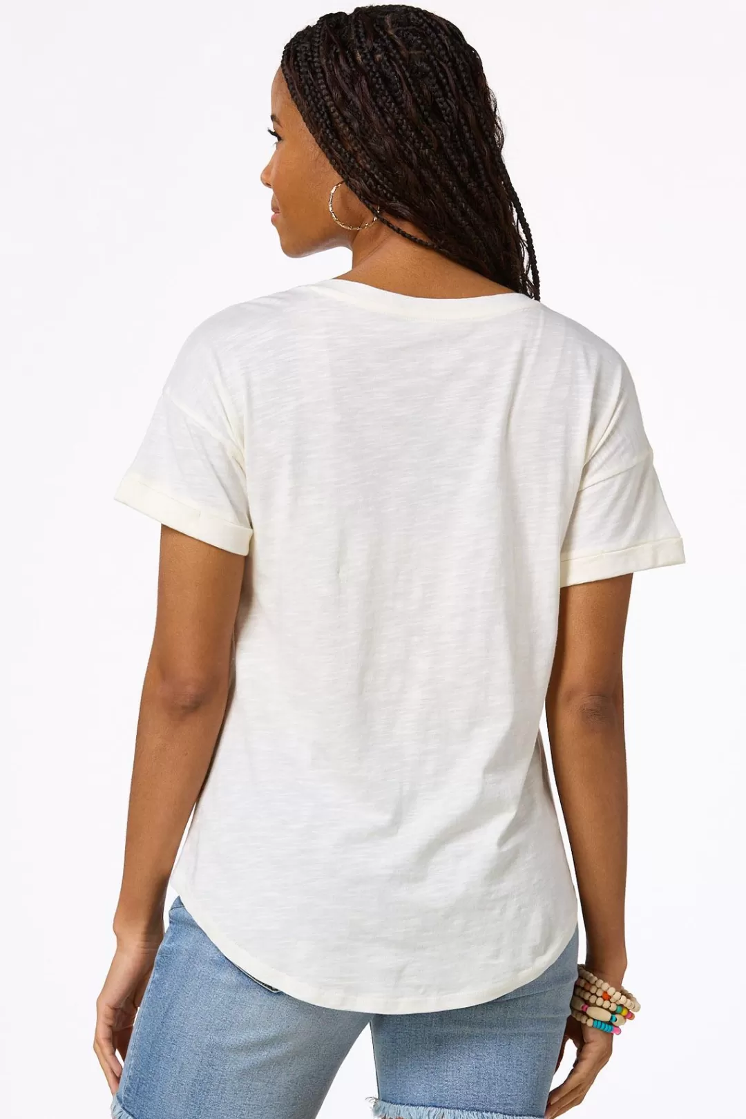 Cato Tops | Faith Hope Love Tee