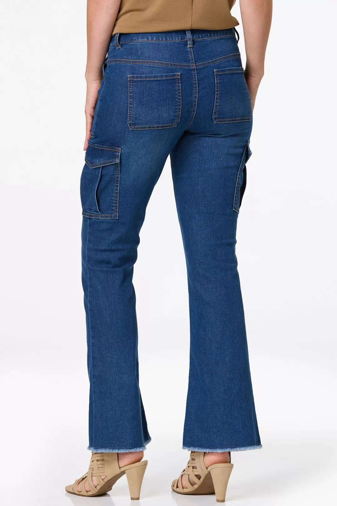 Cato Jeans | Flare Cargo Jeans