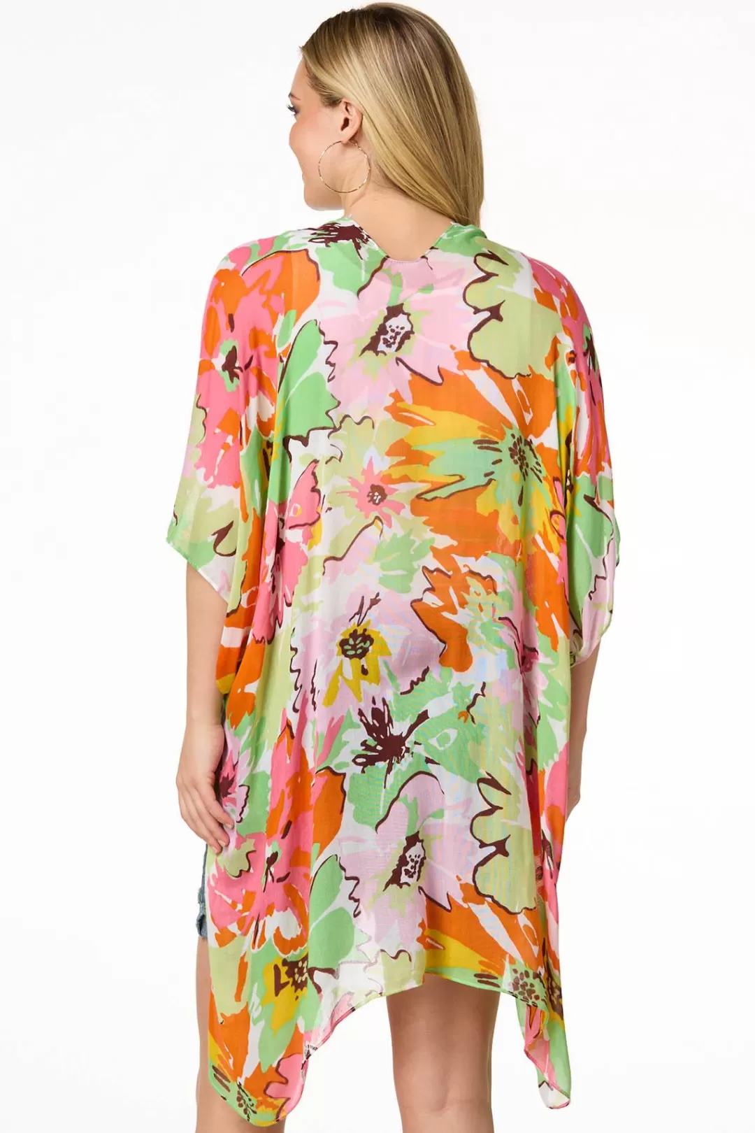 Cato Cover Ups | Tops | Floral Explosion Kimono