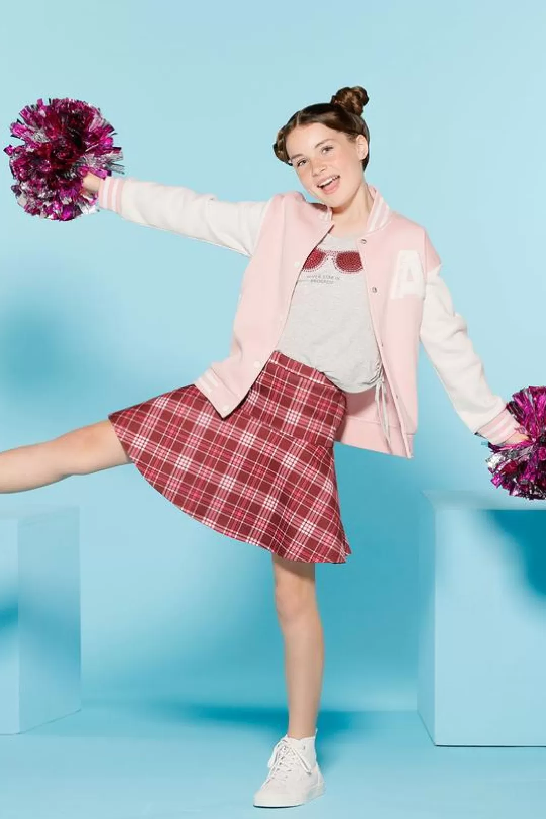 Cato Bottoms | Girls Plaid Skirt