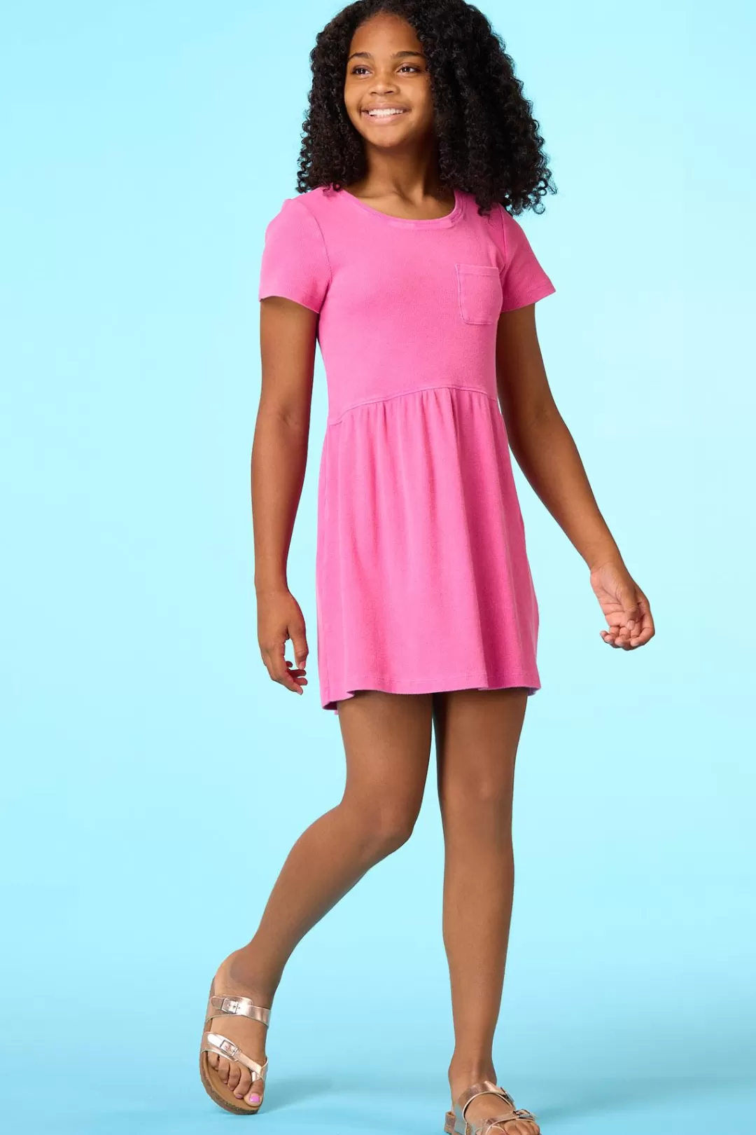 Cato Dresses | Girls Pretty In Pink Dress