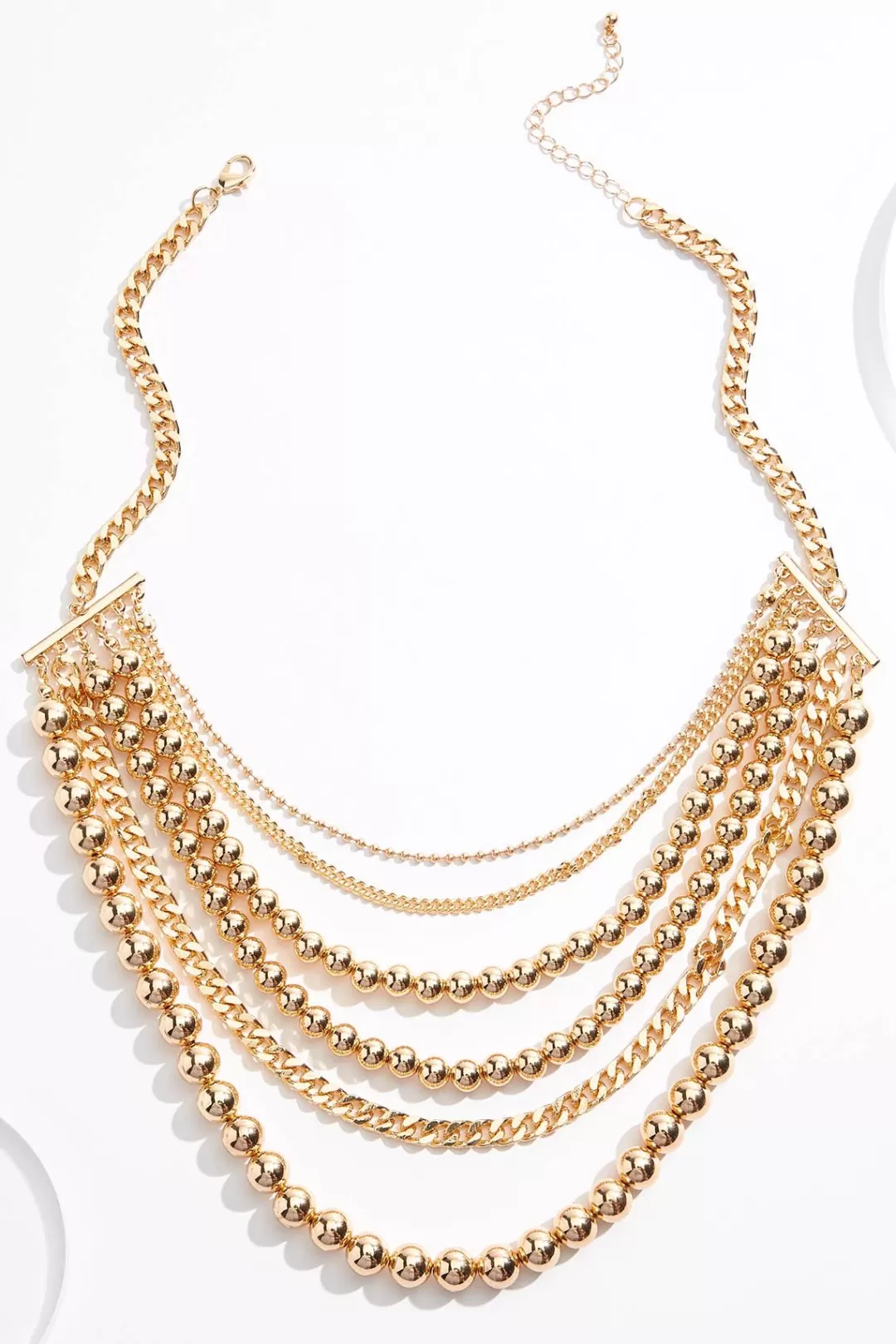 Cato Necklaces | Ball Layered Necklace