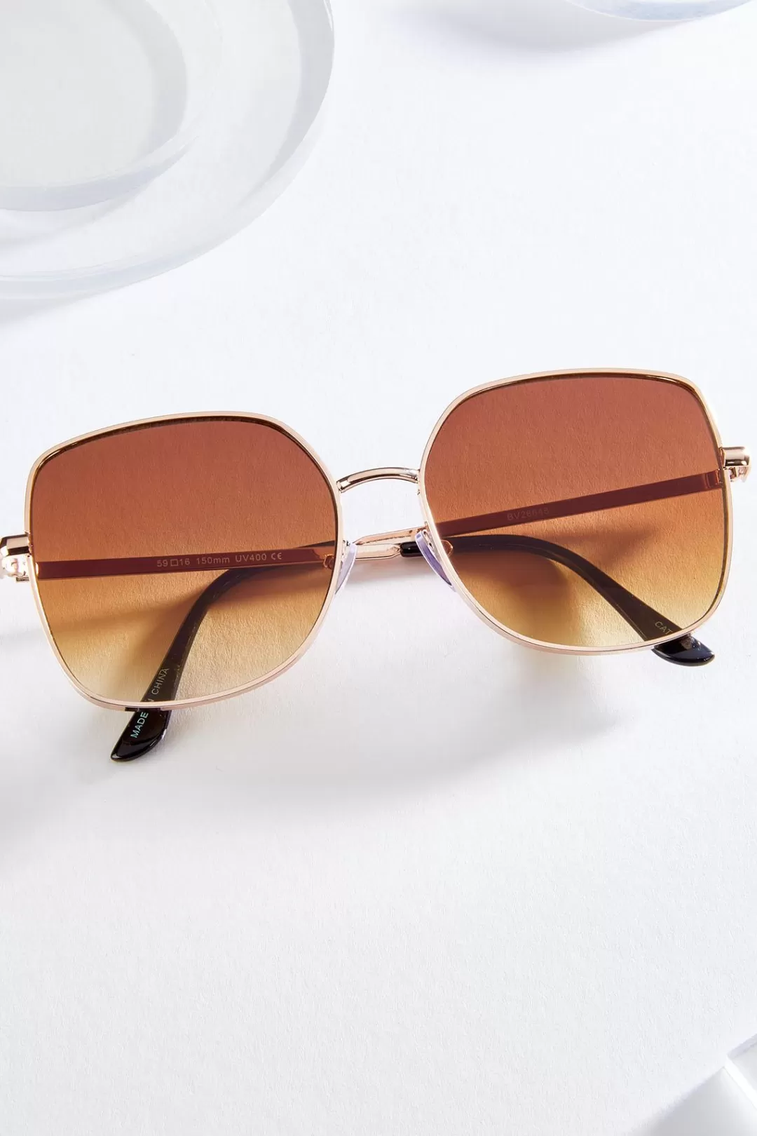 Cato Sunglasses | Metal Square Sunglasses