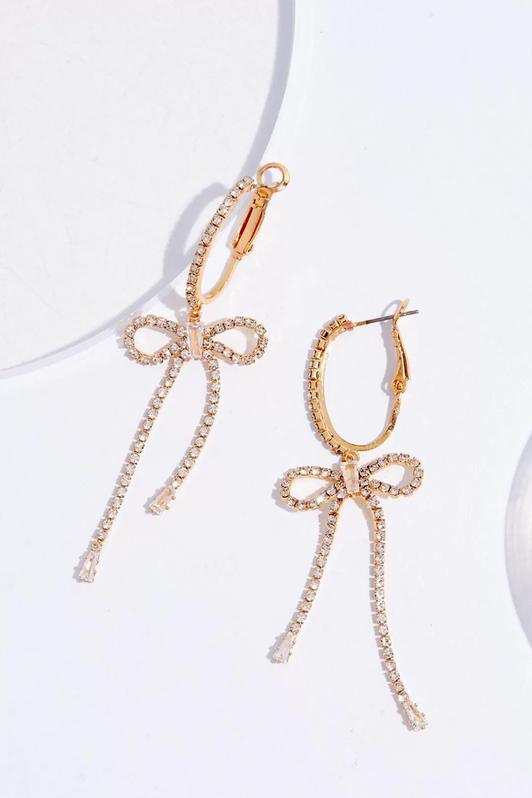 Cato Social Occasion | Earrings | Rhinestone Bow Earrings