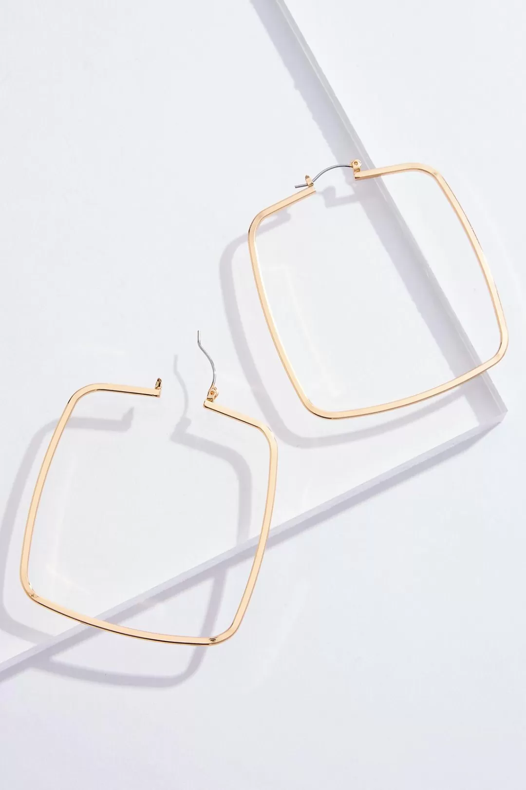 Cato Earrings | Square Hoop Earrings