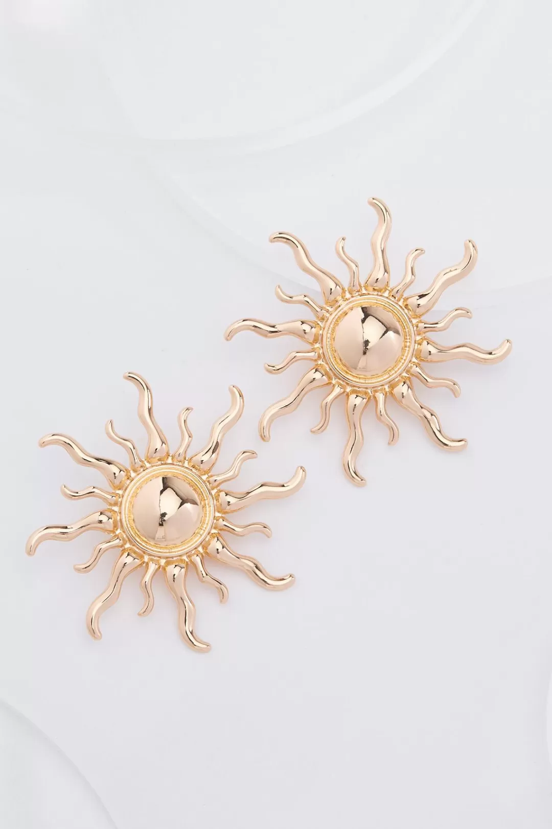 Cato Earrings | Sun Clip- On Earrings