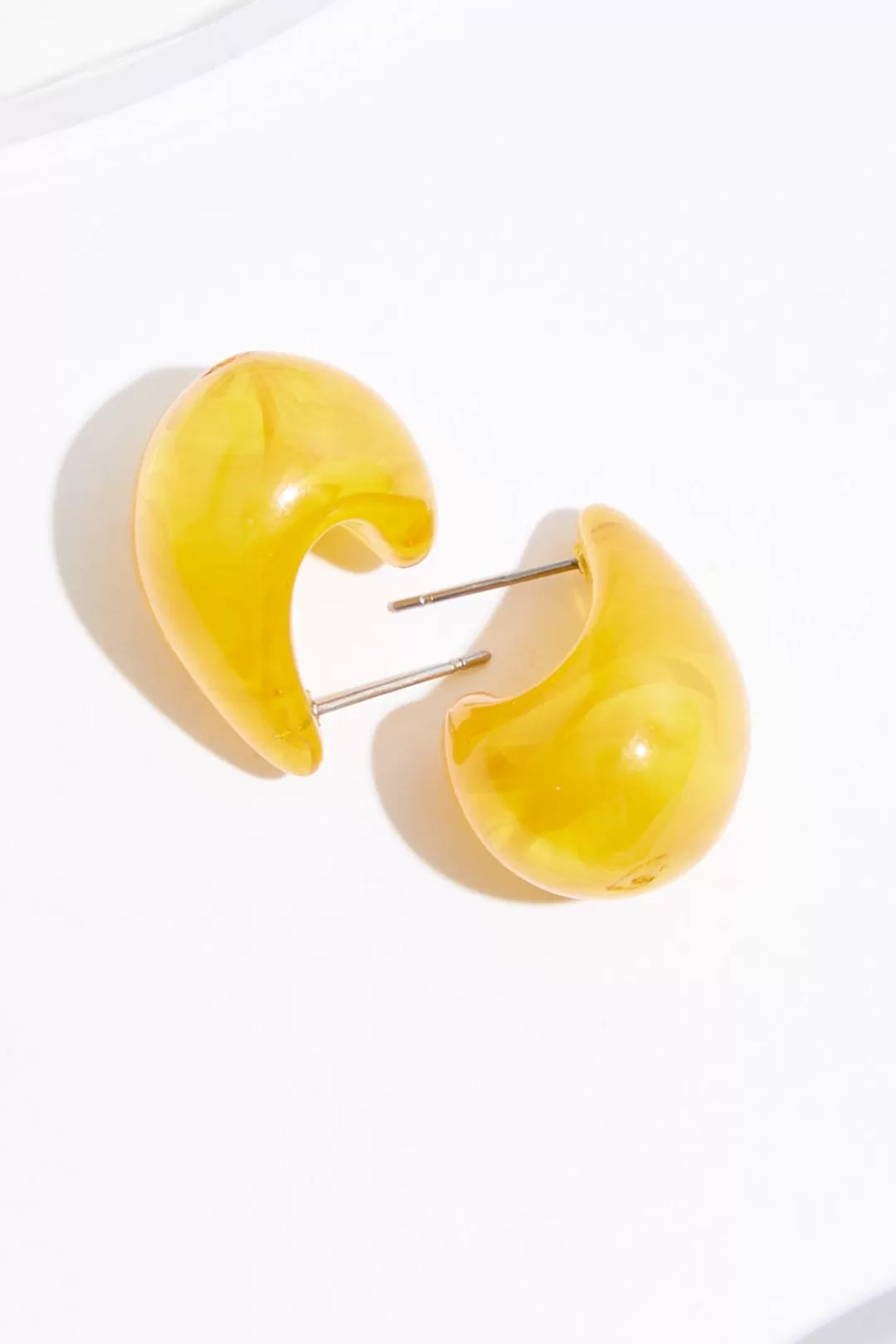 Cato Earrings | Golden Huggie Earrings