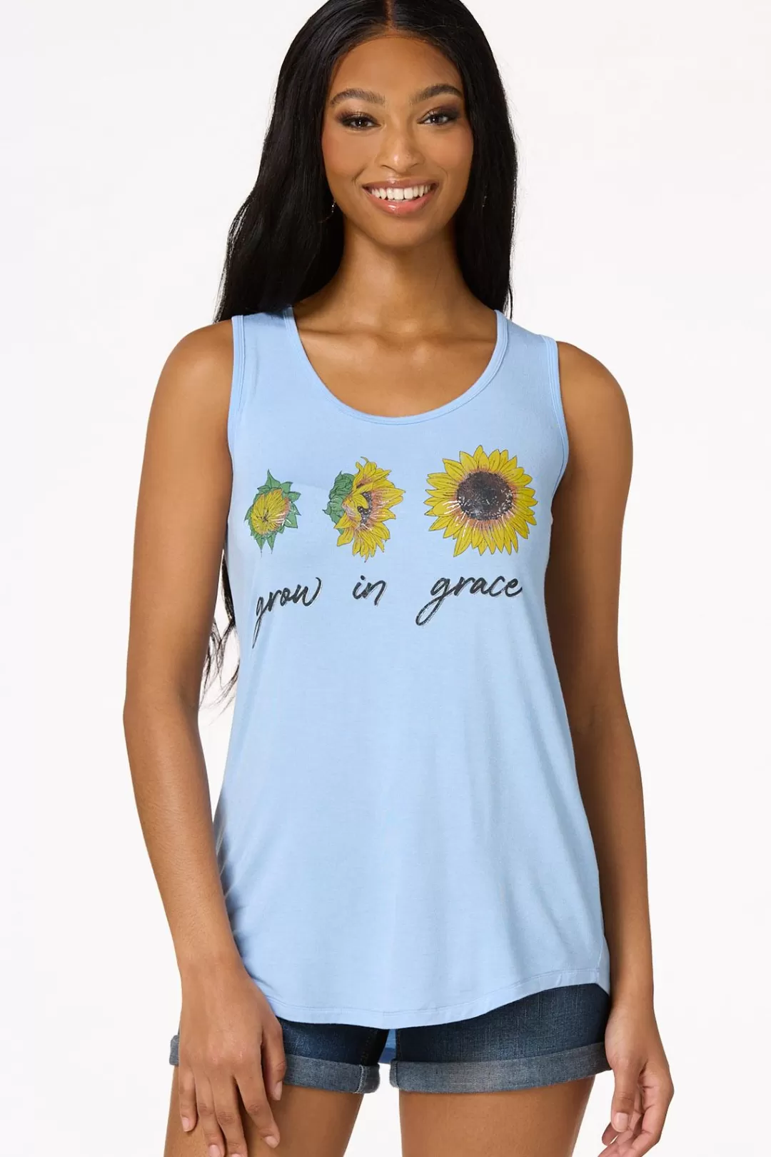 Cato Tops | Grow In Grace Tank