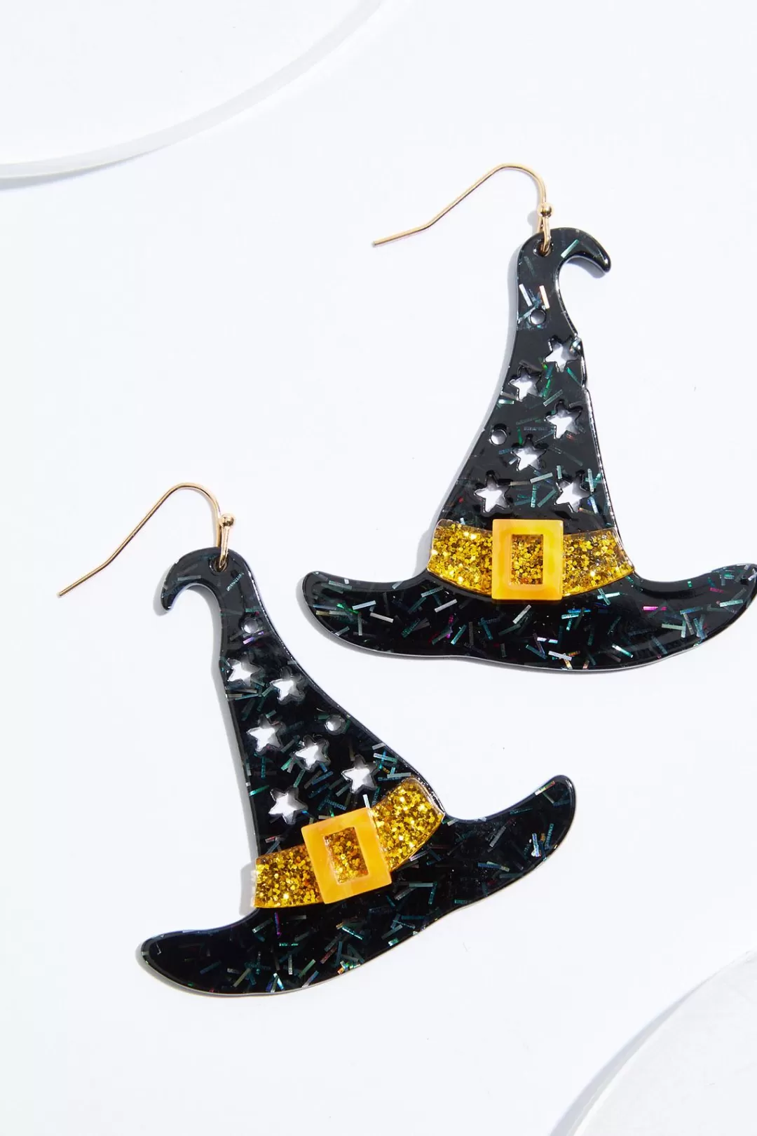 Cato Earrings | Halloween Witch Hat Earrings