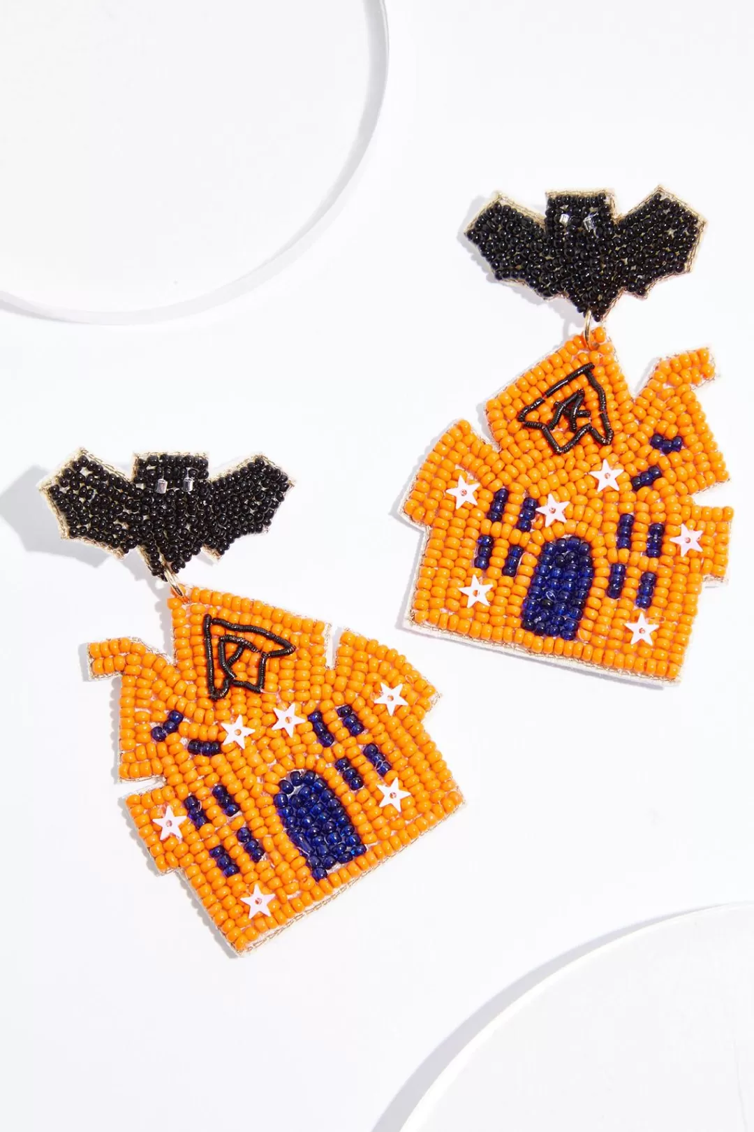 Cato Earrings | Haunted Bat House Earrings