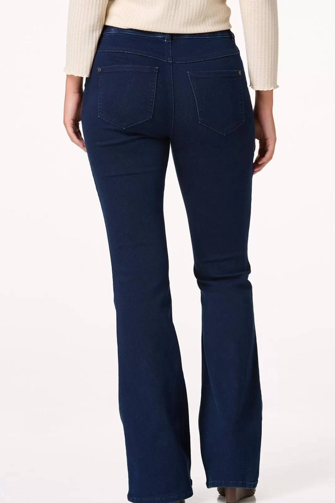 Cato Jeans | High Rise Pull- On Flare Leg Jeans