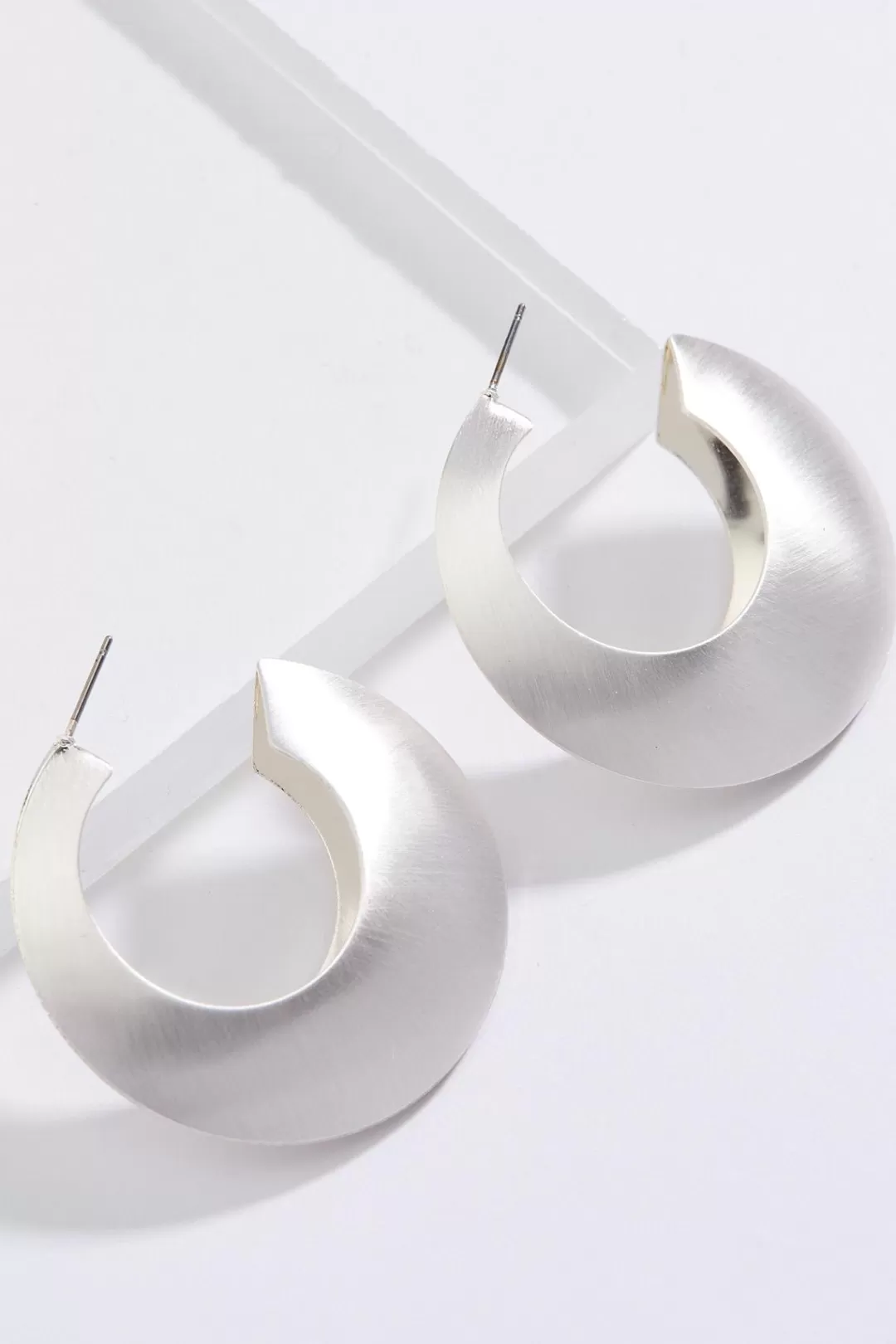 Cato Earrings | Hollow Open Hoop Earrings