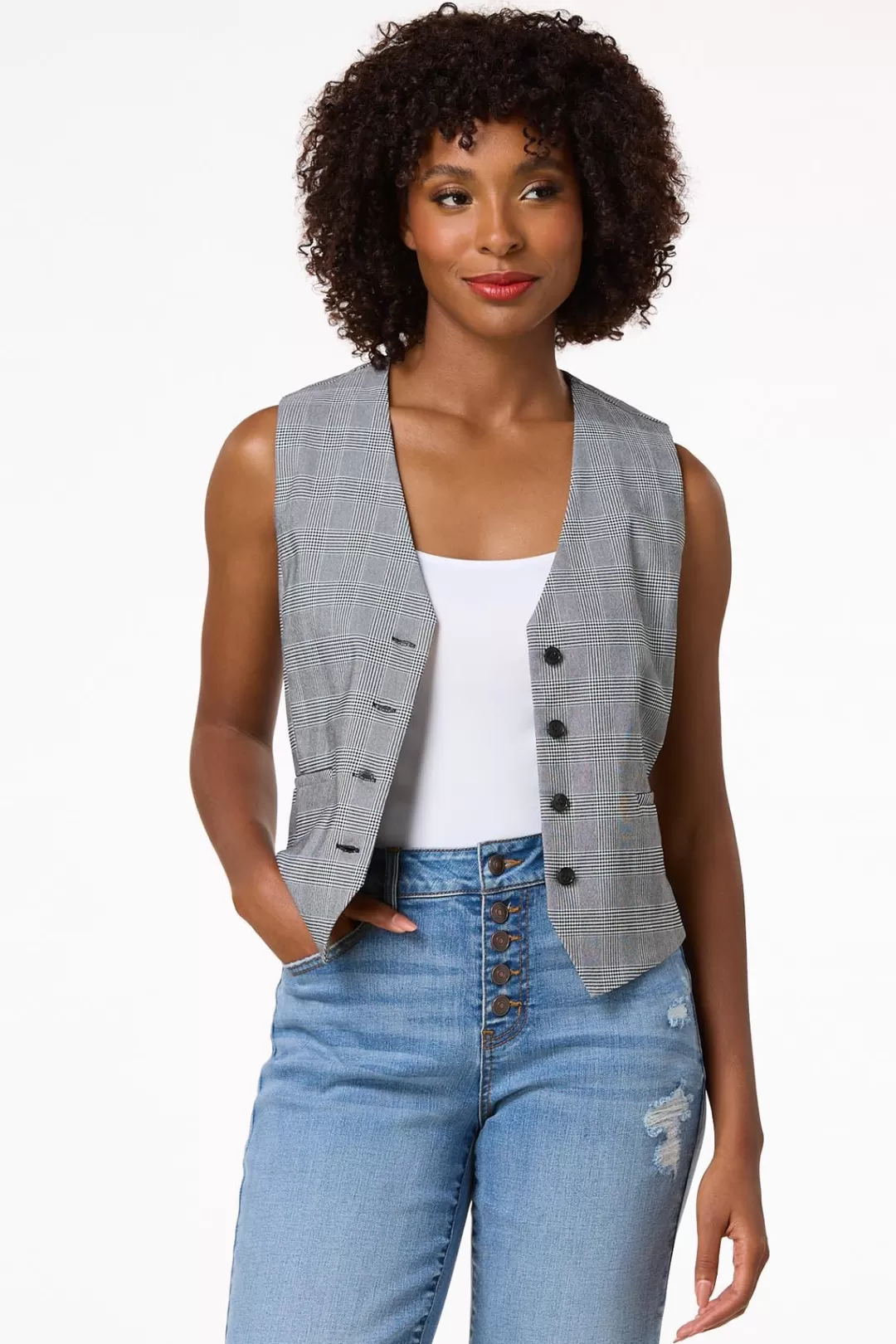 Cato Suiting | Jackets & Vests | Houndstooth Vest