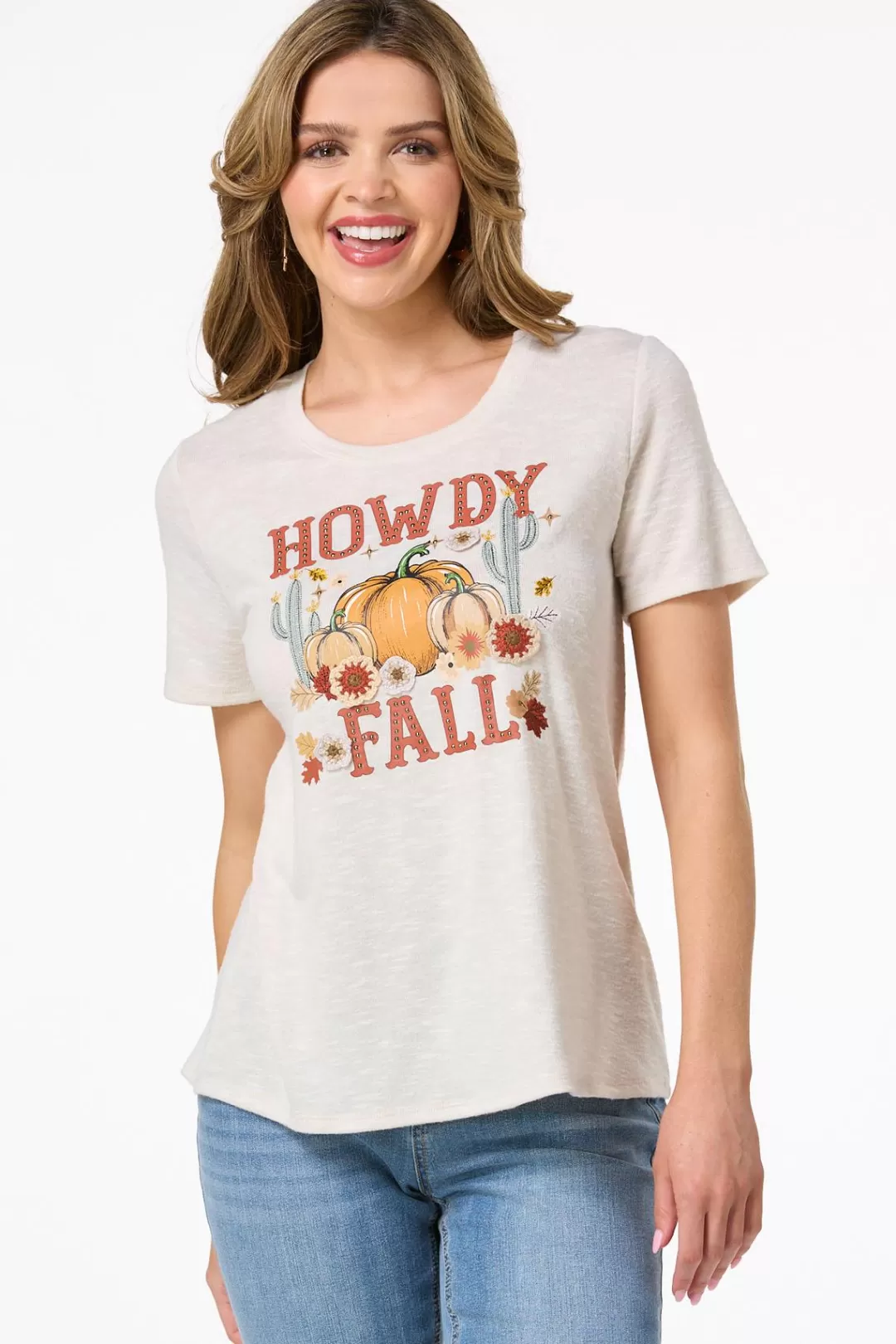 Cato Tops | Howdy Fall Tee