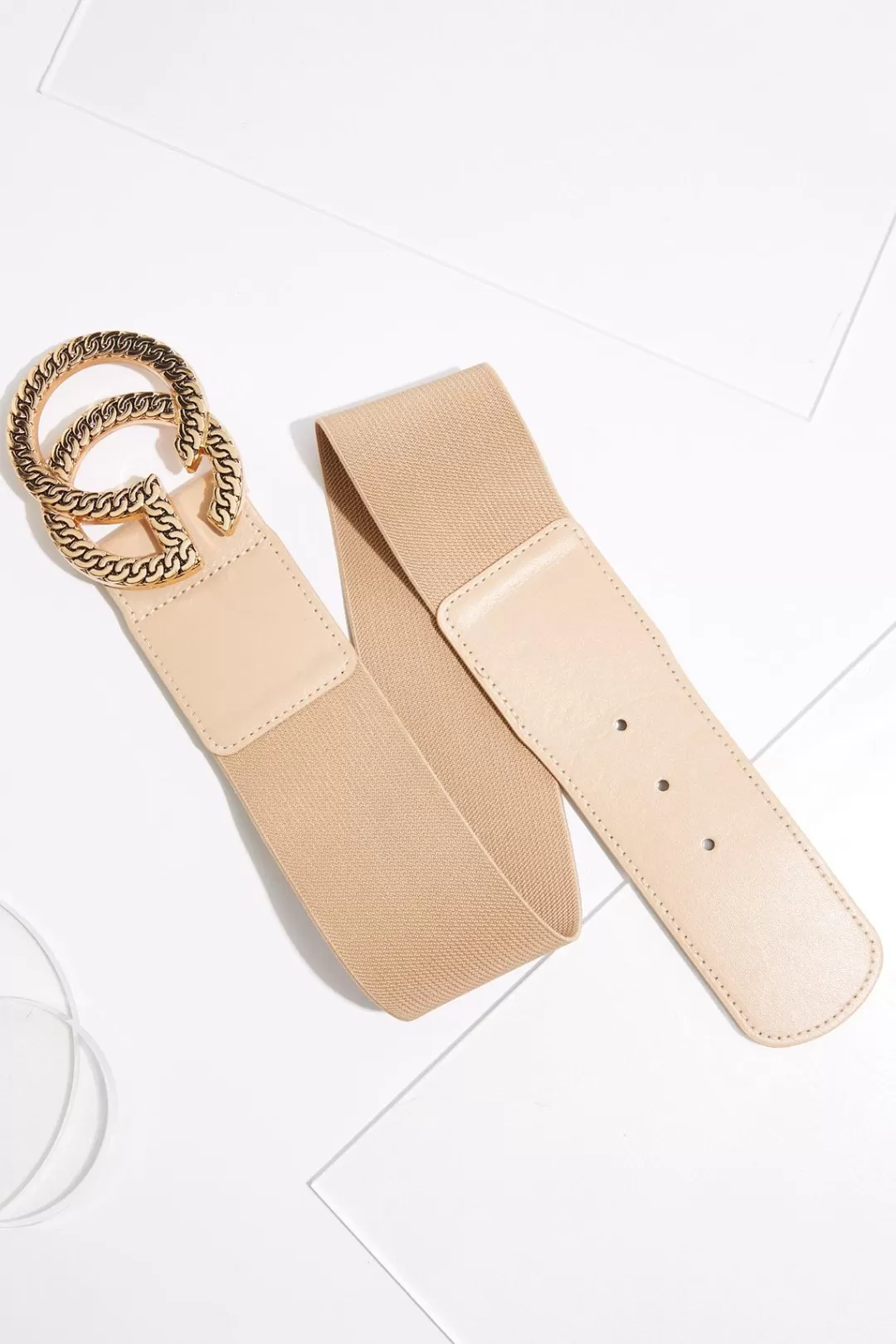 Cato Belts | Interlock Buckle Stretch Belt