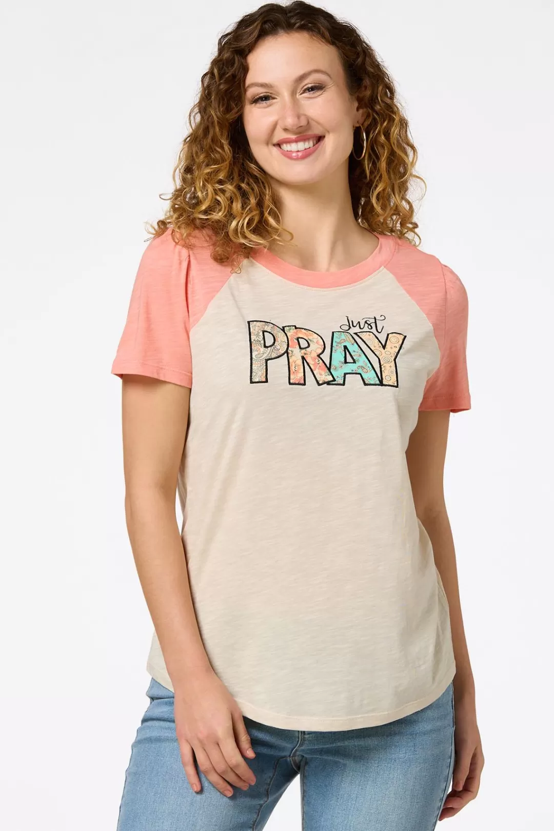 Cato Tops | Just Pray Tee