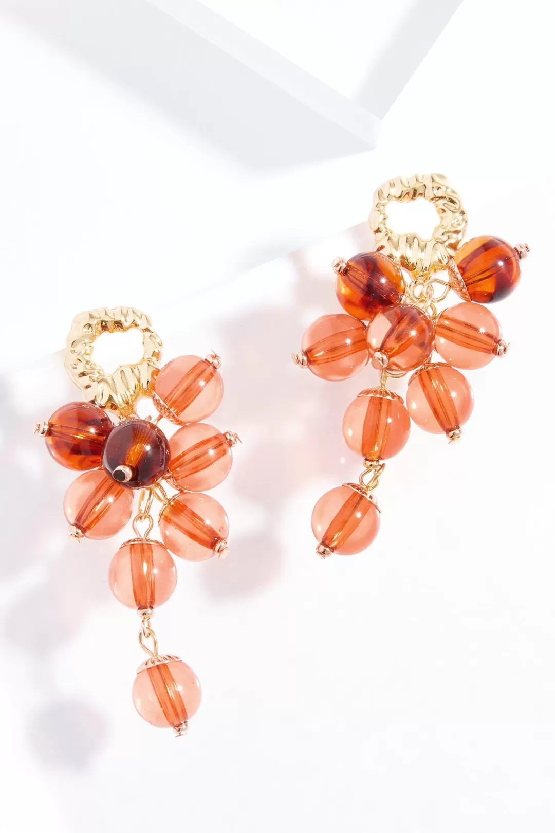 Cato Earrings | Lucite Ball Cluster Earrings