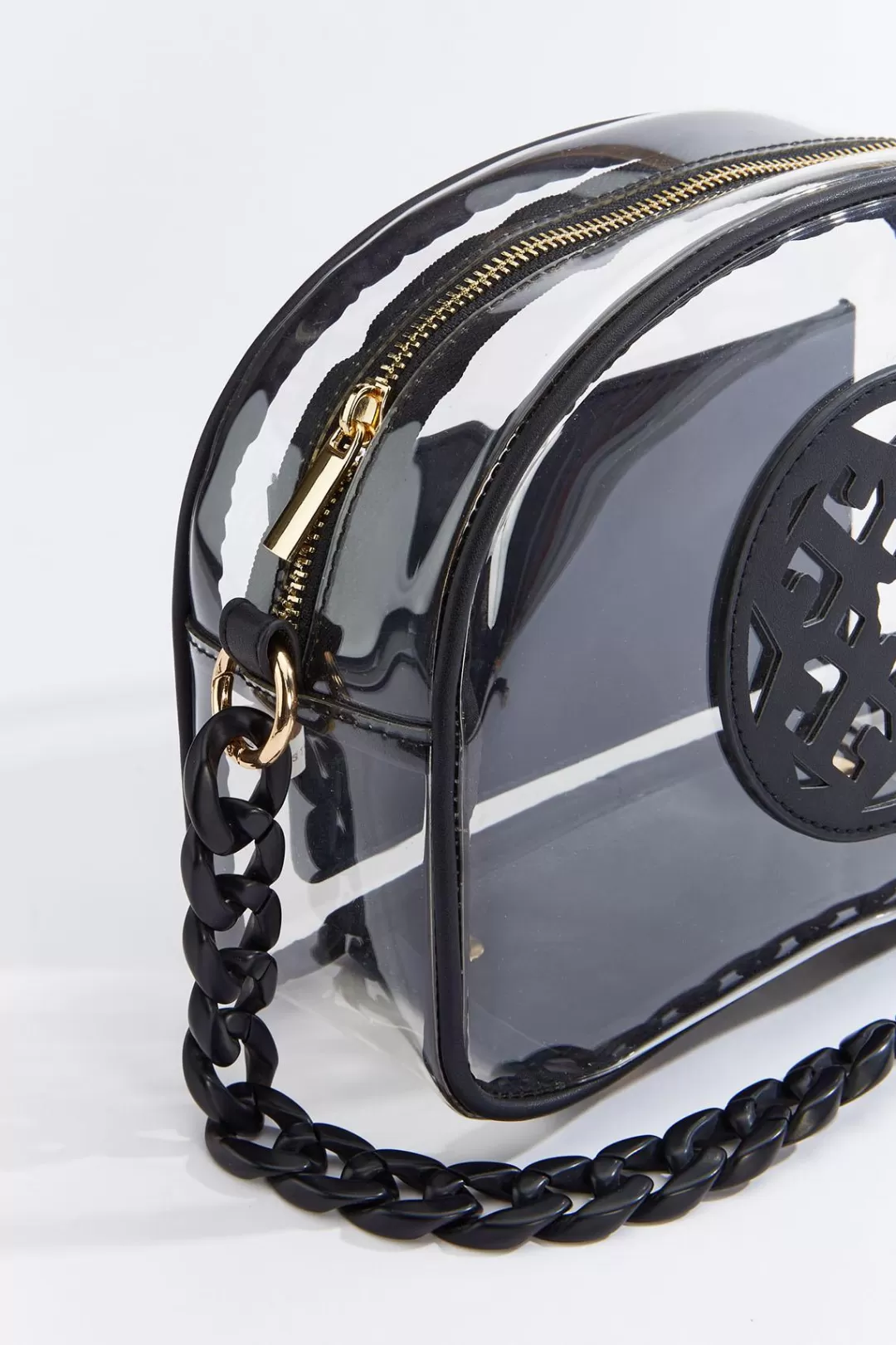 Cato Handbags | Lucite Medallion Crossbody