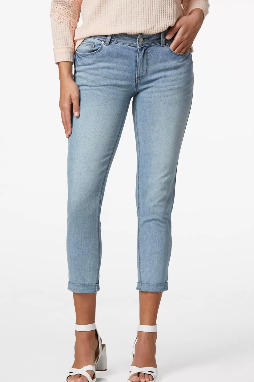 Cato Jeans | Mid Rise Girlfriend Jeans