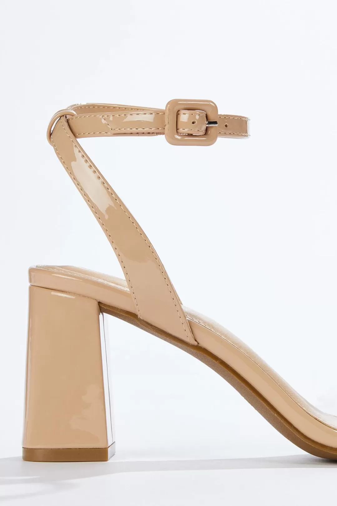 Cato Sandals | Heels | Patent Ankle Strap Sandals