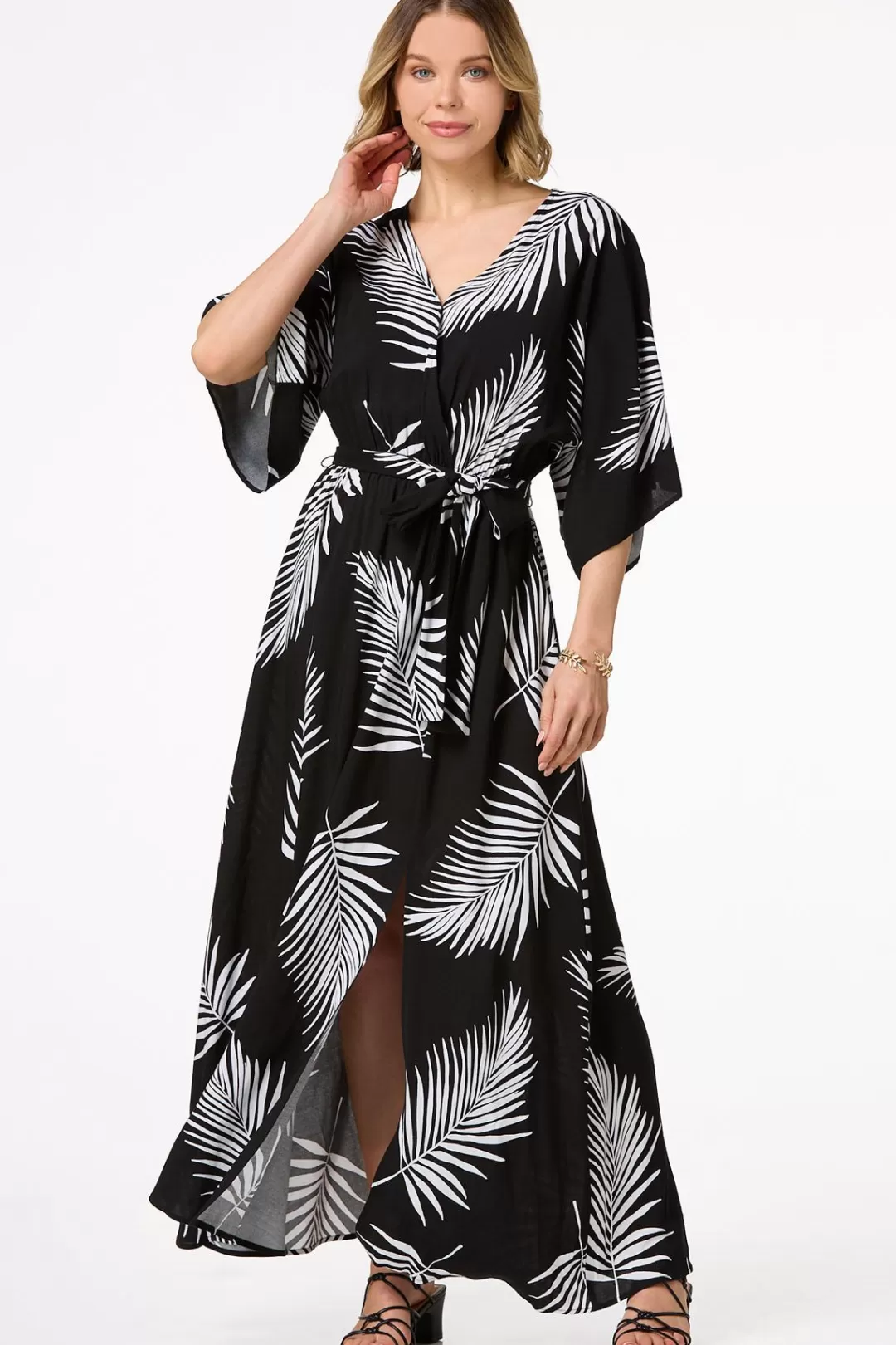 Cato Dresses | Palm Paradise Maxi Dress