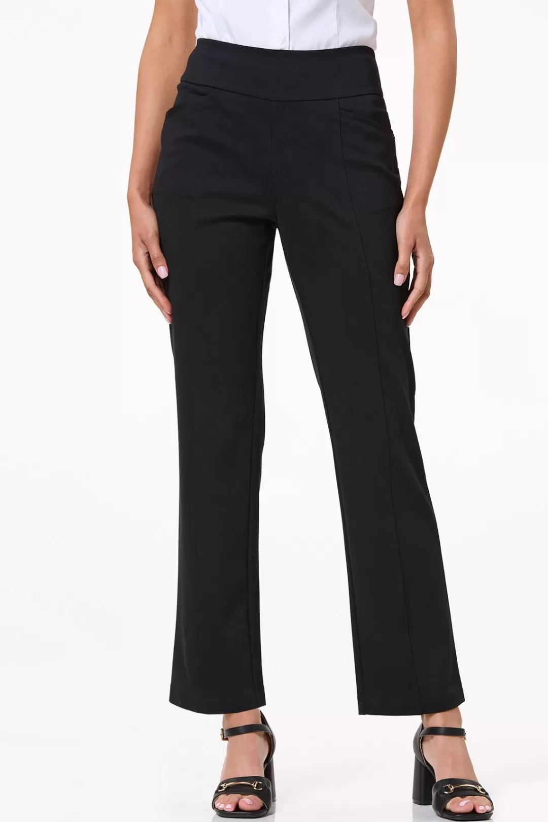 Cato Petites | Pants | Petite Ponte Straight Leg Pants