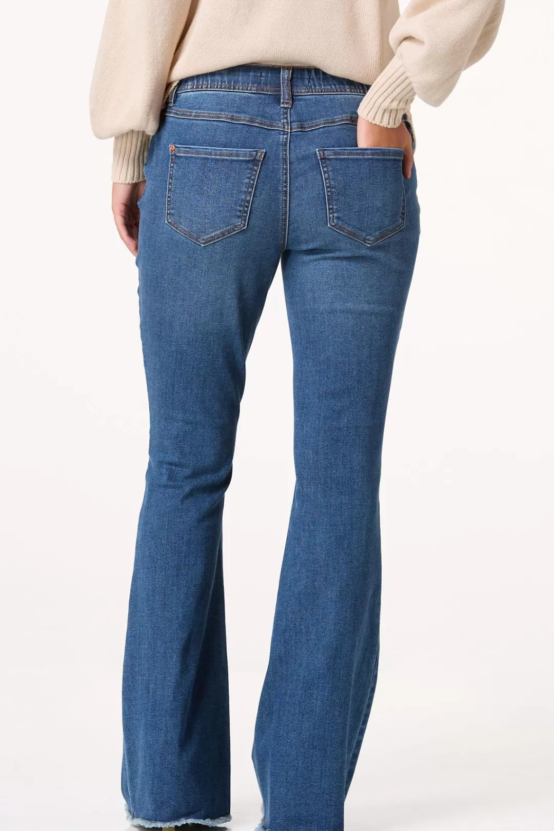 Cato Petites | Jeans | Petite Superflex Curvy Flare Leg Jeans