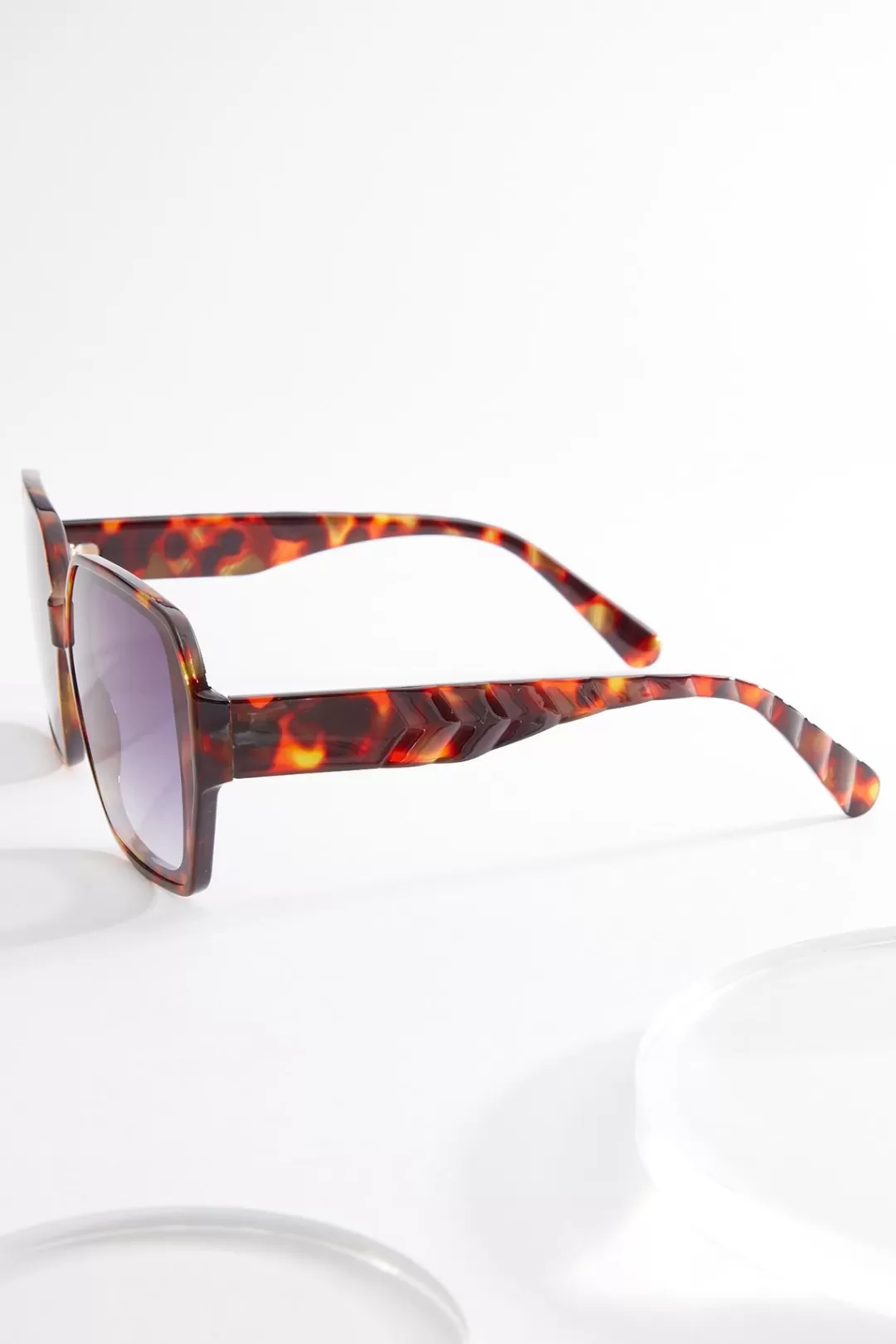 Cato Sunglasses | Plastic Square Tortoise Sunglasses