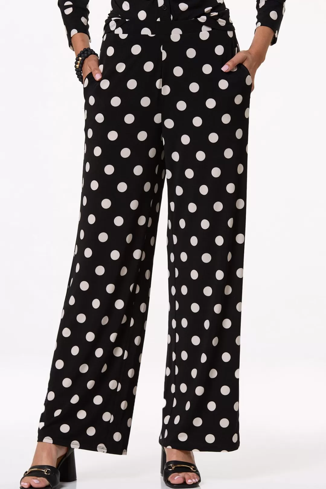 Cato Pants | Polka Dot Pants