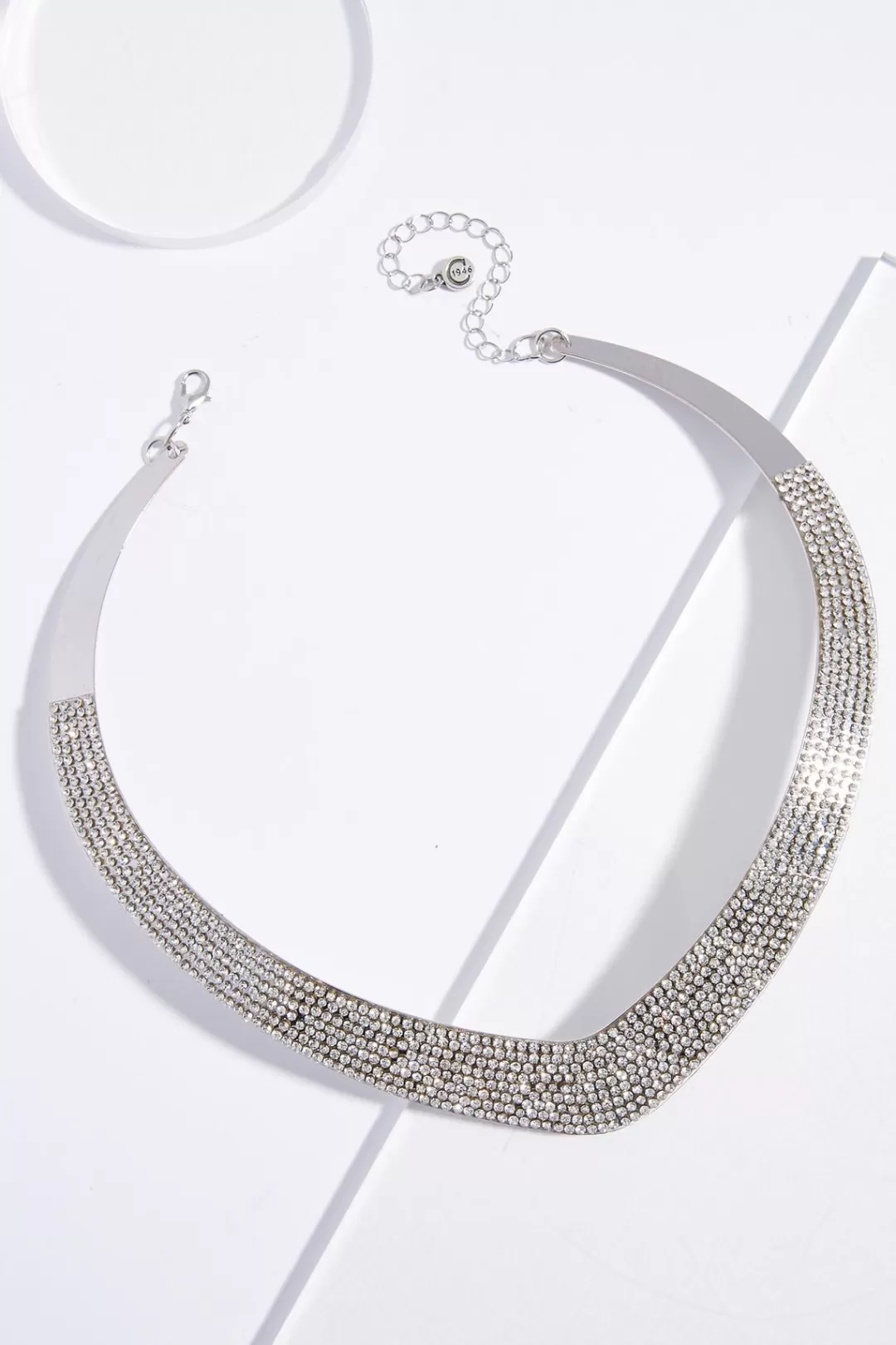 Cato Social Occasion | Necklaces | Rhinestone Statement Bib Necklace