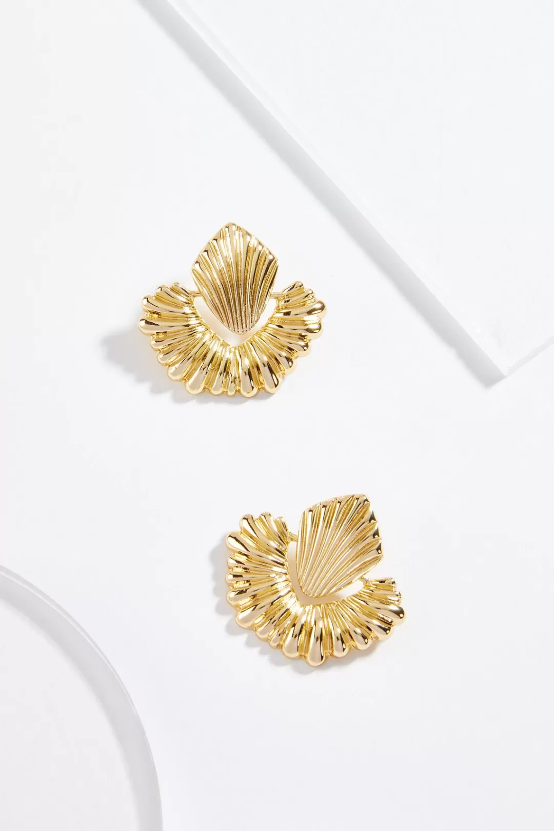 Cato Earrings | Ribbed Burst Earrings