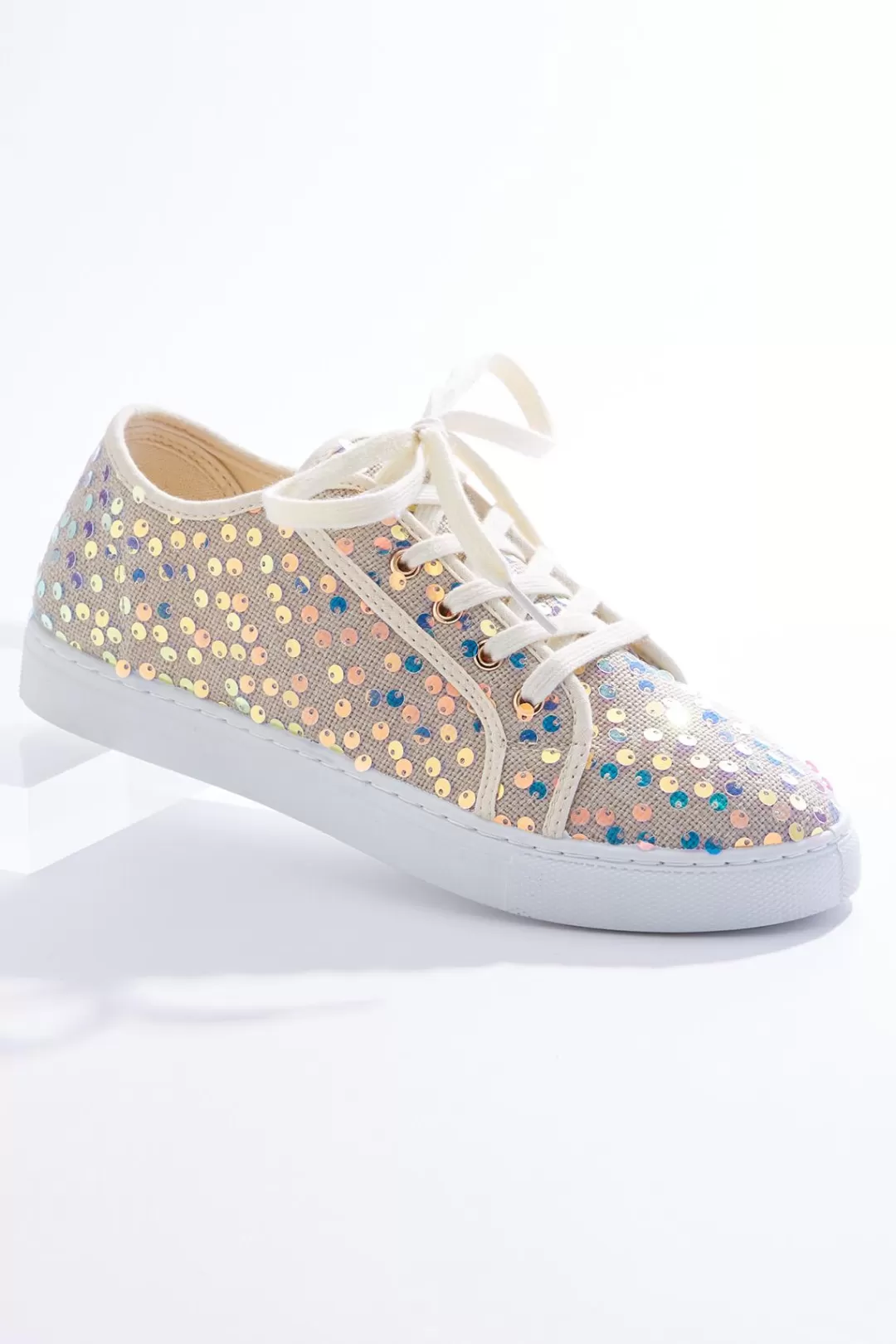 Cato Sneakers | Sequin Embellished Sneakers