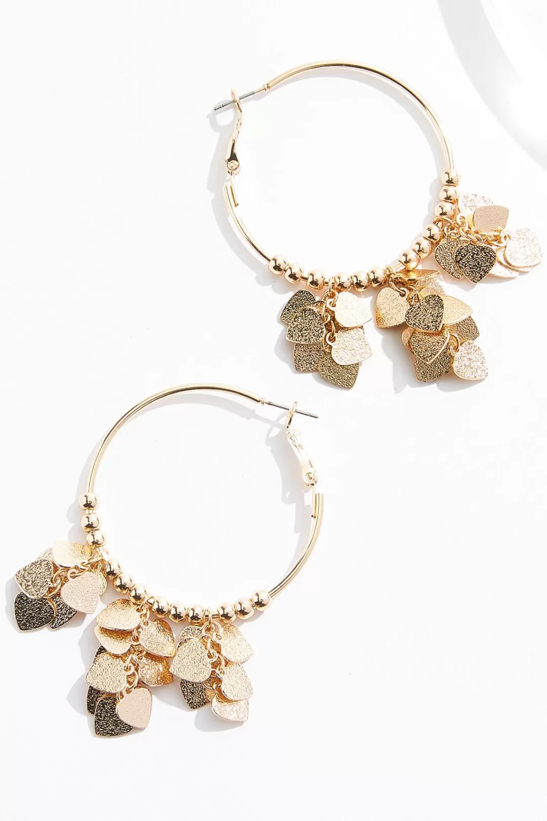 Cato Earrings | Shaky Spade Hoop Earrings